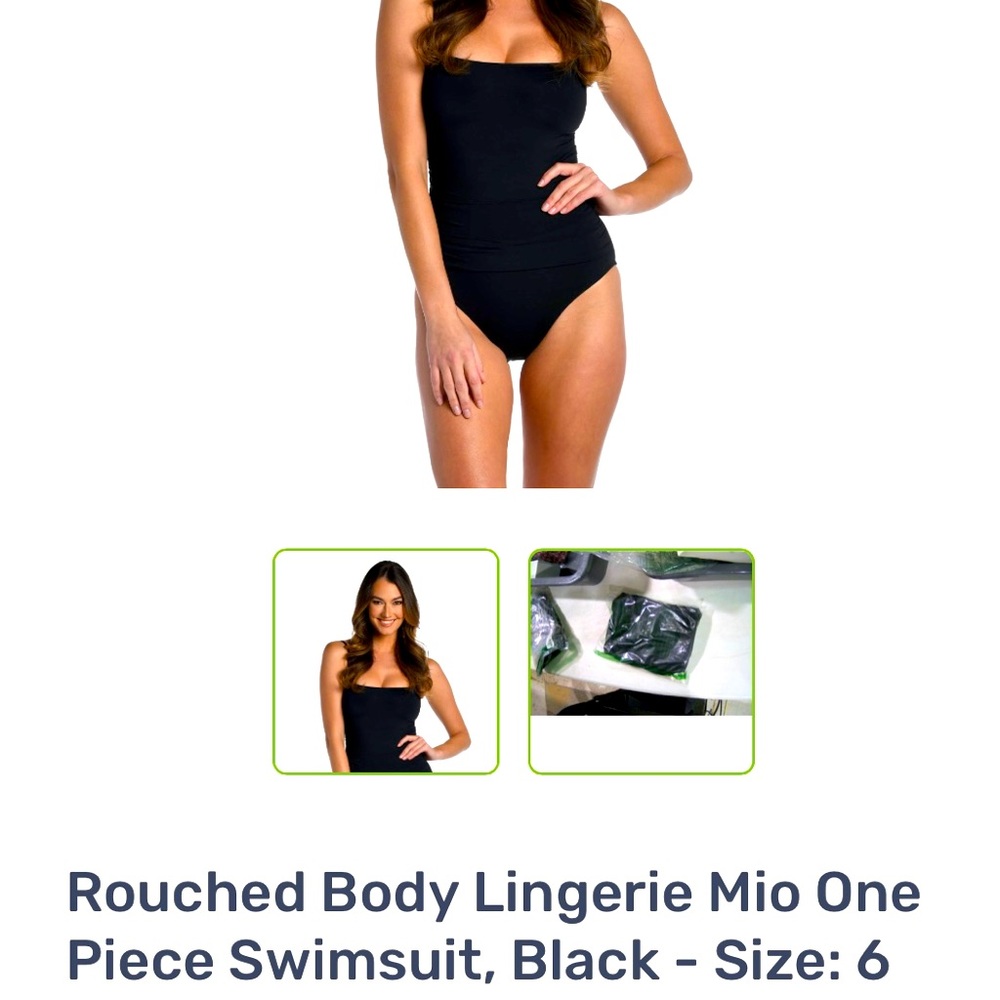 One Piece Black Swimsuit